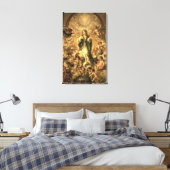 Immaculate Conception, 1670-1672 Canvas Afdruk (Insitu (Slaapkamer))