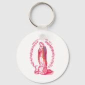 Immaculate Conception Dec 8 Virgin Mary Catholic D Sleutelhanger (Voorkant)