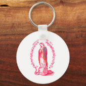 Immaculate Conception Dec 8 Virgin Mary Catholic D Sleutelhanger (Voorkant)
