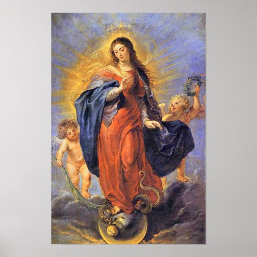 Immaculate Conception Virgin Mary Assumption 06 Poster (Voorkant)