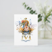Immaculate Heart van Mary Briefkaart (Staand voorkant)