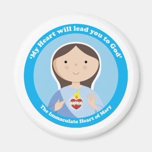 Immaculate Heart van Mary Magneet