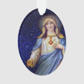 Immaculate Heart van Mary Ornament (voorkant)