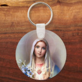 Immaculate Heart van Mary Sleutelhanger (Voorkant)