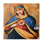 Immaculate Heart van Mary Tegeltje (Voorkant)