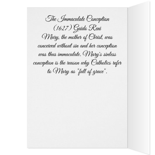 Immaculée conception (Intérieur (Gauche))