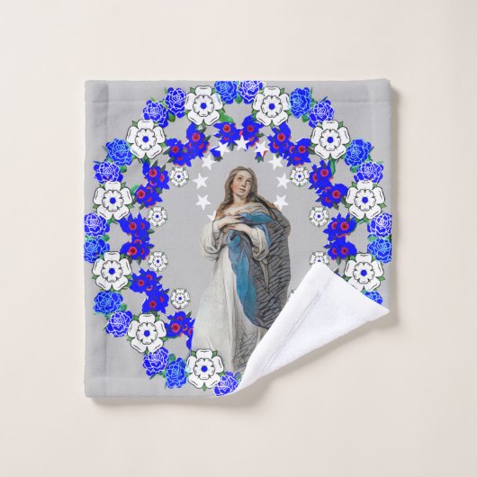 Immaculée Conception Nicaragua Vierge Marie (Gant de toilette)