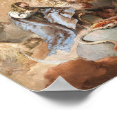 Immaculeer conceptie schilderen poster (Hoek)