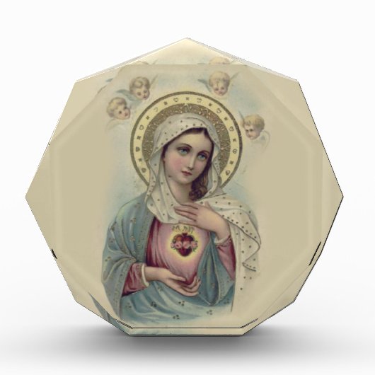 Immaculeren en Sorrowful Heart van Maagd Mary Fotoblokken (Voorkant)