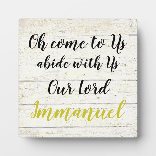 Immanuel Fotoplaat (Voorkant)