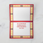 Immanuël, God met ons Feestdagen Kaart (Binnen)