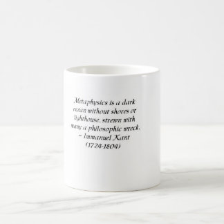 Immanuel Kant over metafysica en filosofie Koffiemok
