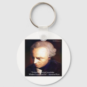 Immanuel Kant Science Vs Knowledge Quote Gifts Sleutelhanger