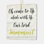 Immanuel Keramisch Ornament (Links)