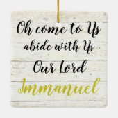 Immanuel Keramisch Ornament (Achterkant)