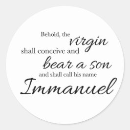 Immanuel Sticker