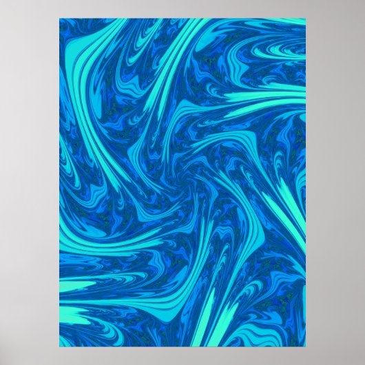 Immense affiche d'art fractal 7/19 (Devant)