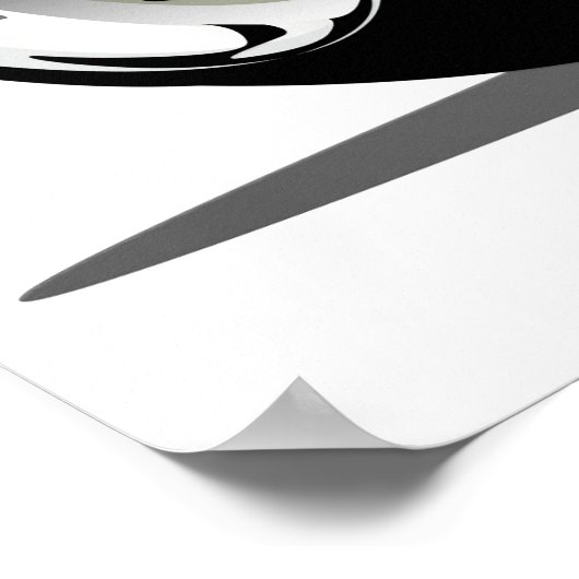 Immense affiche de moto (Coin)