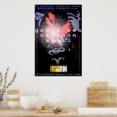 Immense affiche "L'Anvil du Cartoon de Dieu" (Cuisine)