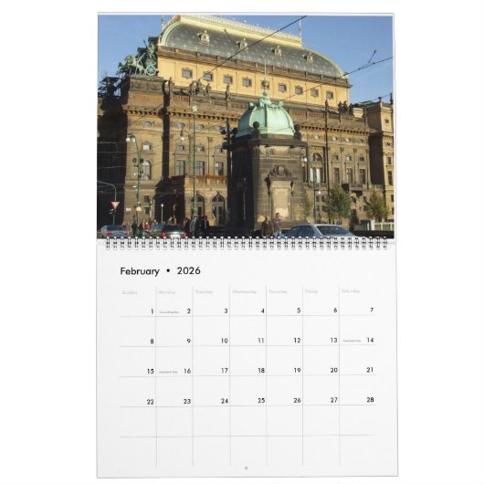 Immense Calendrier Prague 2021 (Feb 2026)