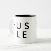 Immense | Drôle Humour plaisanter Slogan Mug (Devant gauche)