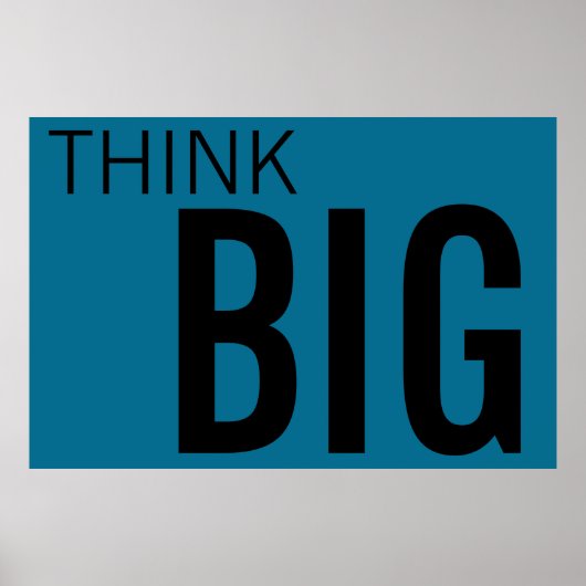 IMMENSE PENSÉE GRANDE POSTER 40 X 60 (Devant)