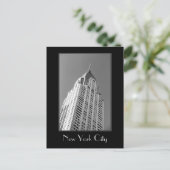 Immeuble Chrysler B&W Carte Postale (Debout devant)