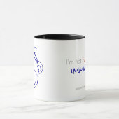Immigrant - I'm not Evil Mugs (Centre)