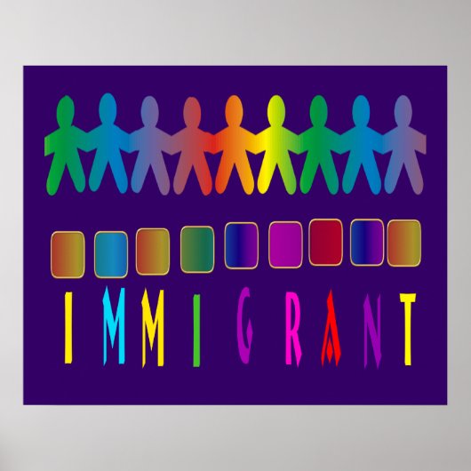 Immigrant Poster (Voorkant)