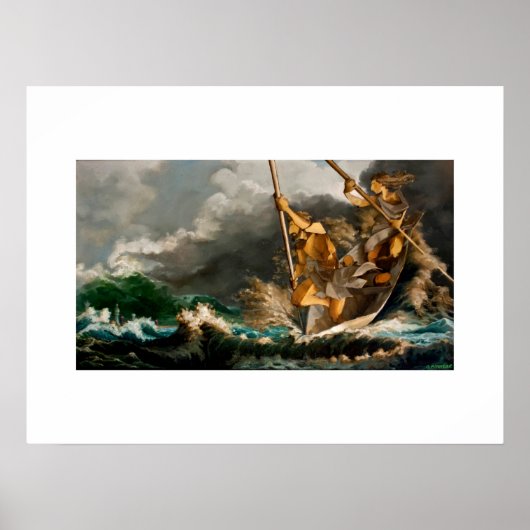 IMMIGRANT SONG Poster (Voorkant)