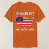 Immigranten groot t-shirt (Design voorkant)