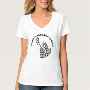 Immigranten maken Amerika geweldig T-shirt