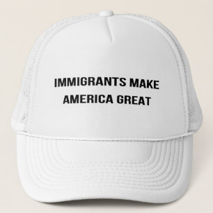 Immigranten maken Amerika geweldig - weerstaan VS Trucker Pet