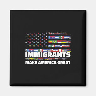 Immigranten maken Amerika Groot Immigranten Mexico Magneet