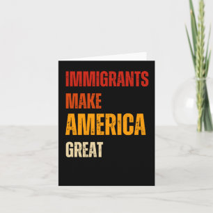 Immigranten voeden Amerika hebben genade 2025 Kaart