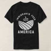 Immigranten Voeder-Amerika T-shirt (Design voorkant)
