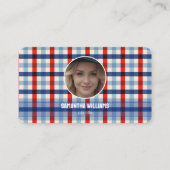 Immigratie Aangepaste QR of Logo Visitekaartje (Voorkant)