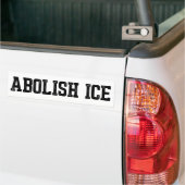 Immigratie Afschaffing ICE Bumpersticker (Op Truck)