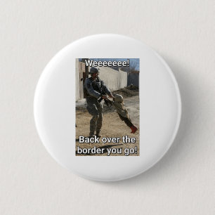 Immigratie en Button aan de grens