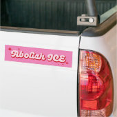 Immigratie schaft ICE af Bumpersticker (Op Truck)