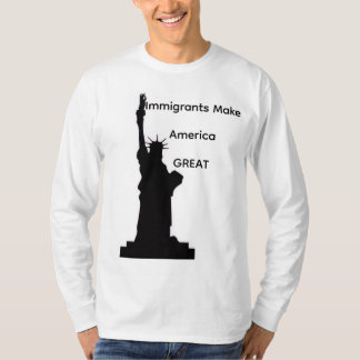 Immigratie VS t-shirt