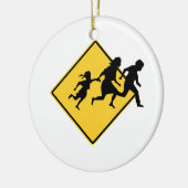 Immigratieovertocht Keramisch Ornament (Links)