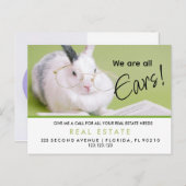 immobilier aiguilles de pâques Faire-part (Devant / Derrière)