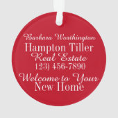 Immobilier "Bienvenue à la maison" Nouvelle maison (dos)