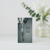 Immobilier, Carte de visite immobilier (Debout devant)