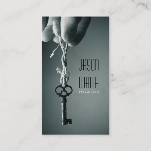 Immobilier, Carte de visite immobilier (Devant)