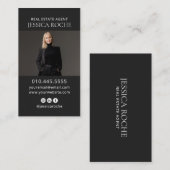 Immobilier Carte de visite moderne (Devant / Derrière)