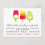 immobilier Chill référentiels Faire-part Carte pos (Devant)