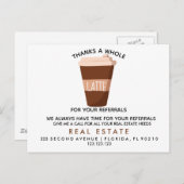 immobilier Coffee aiguilles Faire-part (Devant / Derrière)