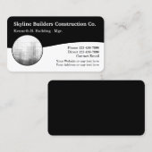 Immobilier commercial Cartes de visite uniques (Devant / Derrière)